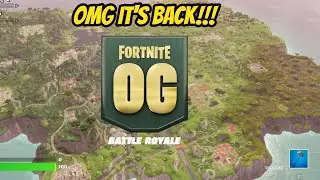 🔴LIVE- OG FORTNITE IS ACTUALLY BACK!! (well sorta)