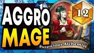 Aggro Mage Stream - March of the Lichking - Hearthstone