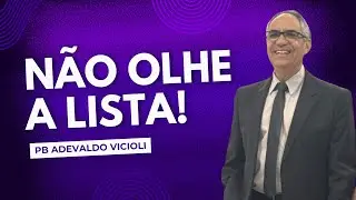 EU FUI CONVIDADO, E VOCÊ? // PB ADEVALDO VICIOLI