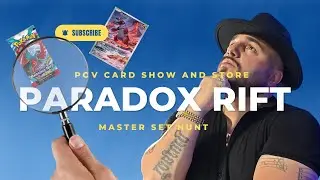 POV - Can We Finish the Paradox Rift Master Set? Card Show Hunt, Pack Openings & 10K Giveaway