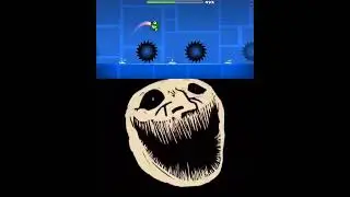 The key - Troll Face Meme #shorts #geometrydash #troll #trollface