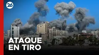 MEDIO ORIENTE | Israel atacó la zona portuaria de Tiro en Líbano