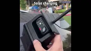 Wireless Solar Powered Energy Magnet Reverse Backup Camera #automobile #solarpowerBackupcamera