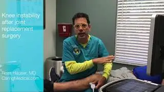 Post-knee replacement joint instability