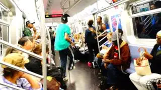 DENTRO DO METRO DE NY - EXIBI&Ccedil;&Atilde;O DE DAN&Ccedil;A URBANA