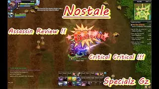 Nostale : Review Skill Assassin Review เรื่องติดคริติคอล ไว้ใจผมได้เลย