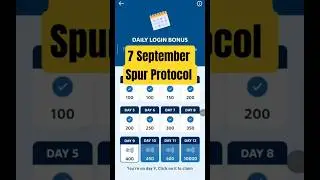 Spur Protocol Quiz Today 7 September 🔥 Spur Protocol Quiz Answer Today 🔥 Spur Protocol Daily Quiz