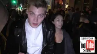 Levi Meaden talks about dessing up as the Terminator for Halloween outside EP & LP Nightclub in West