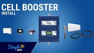How To: (DAS) Cell Phone Signal Booster Installation In A Large Home