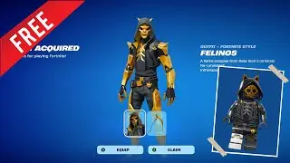 Fortnite | Как получить БЕСПЛАТНЫЙ скин Фелиноса!