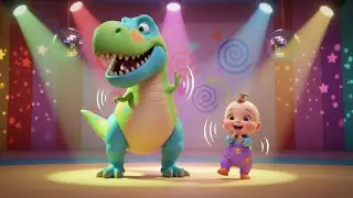 Dinosaur Dance Party Song | kids nursery rhymes | Baby Song, Fun Dino Cartoon 🦖🎶