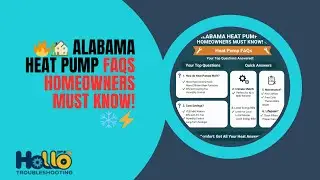 🔥🏡 Alabama Heat Pump FAQs Homeowners Must Know! ❄️⚡