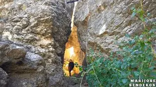 UNA MONTAÑA PARTIDA EN DOS CORTADO DE LAS PEÑAS (FORTUNA - MURCIA)