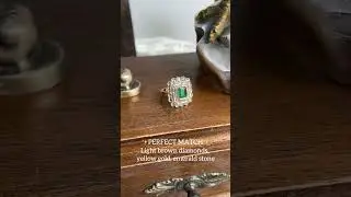 Vintage Jewelry Ring #vintagering #antiquering #ring #goldjewellery #diamond #jewellery   #shorts