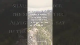 #psalm91 #rest #peace #comfort #almighty #proverbs31life #bible #christian