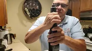 How to Use a Compressed Air Wine Opener
