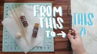 Make your own DIY Wizard Wand | Easy + UNDER $10
