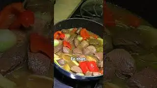 Venison (or rabbit) stew - delicious and so flavorful