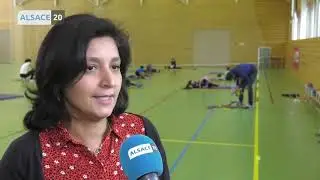 Les jeunes enfants atteints d'autisme au sein des activit&eacute;s sportives de l'ASPTT Strasbourg.