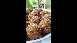 नाचणीचे लाडू साखर-गूळ न वापरता | finger millet laddu without sugar | रागी लड्डू बगैर शक़्कर गुड़
