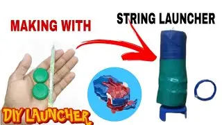 Easiest way_ _ _ How To Make a String Launcher At Home😍🥰👍