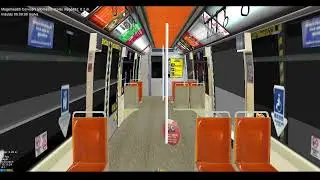 OpenBVE P&aacute;rizsi metr&oacute; 6-os vonal