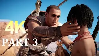 ASSASSIN'S CREED ORIGINS Walkthrough Gameplay 4K Part 3 -  (AC Origins)