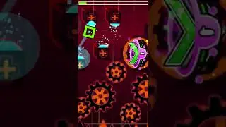 Nine Circles swag route (reversed ship) #shorts #geometrydash #gd #ninecircles #swagroute