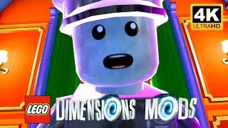 LEGO Dimensions Ghost Cop Performs All Cutscenes in LEGO The Simpsons Story Level
