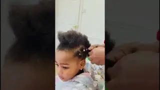 Easy  hair style for kids ✨️ 