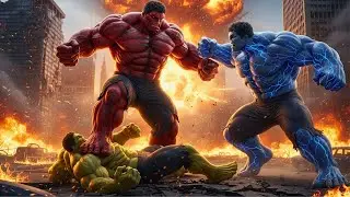 Red Hulk DESTROYS Yellow Hulk | The Gamma War Begins ⚡