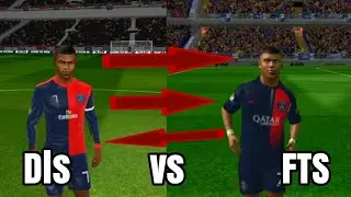 (DLS 19 mod 24 vs FTS mod EA FC 24) Comparaci&oacute;n gr&aacute;ficos , apariencias 💯