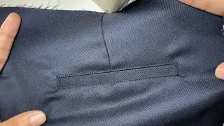 How to sew a trouser pocket. || Full Video Easy sewing tips ||
