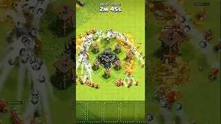 Barbarian Kicker Attack TH17 |COC | #clashofclans #gaming #shorts