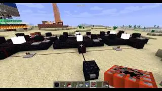 Minecraft Silvester-Raketenabschuss