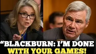 Marsha Blackburn SHREDS Sheldon Whitehouse Over Blue Slip Hypocrisy  Senate Hearing Erupts in FIRE