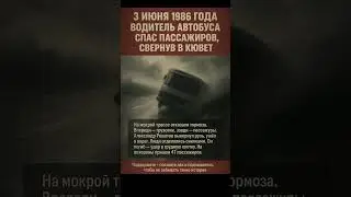 На трассе начало скользить