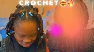 How to Braid Hair with the Crochet Method (with Acrylic Nails!) 💅
