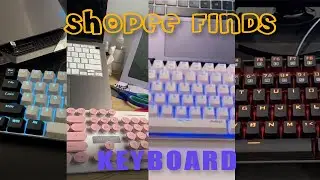 SHOPEE FINDS PART 1 (Mechanical  Keyboards )