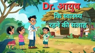 Dr. Aayush Ki bachho ko swasth rahene ki salah ! #kahaniwalatoons