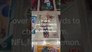 thousands of cards and comic books to choose from. NbA, NFL,  Comic Books.