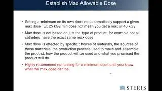 Dose Setting 101 for Product Sterilization &ndash; Gamma Irradiation Basics Part 2  STERIS AST