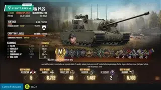 Tortoise (Stock) Tier 9 British Tank Destroyer Ace Tanker Gameplay on World of Tanks Console