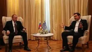 Συνάντηση Αλέξη Τσίπρα με τον πρόεδρο της Ρωσικής Ομοσπονδίας Βλάντιμιρ Πούτιν
