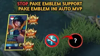 EMBLEM RAHASIA MATHILDA ‼️ RUSUH DARI AWAL AUTO MVP ~MLBB #mathilda #mathildagameplay #mathildabuild