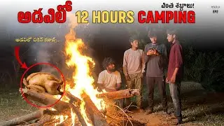 Biggest Campfire in Forest – Gone Wrong 😱🔥 | Night Survival | WILD X  #ismartsumancreations #wildx