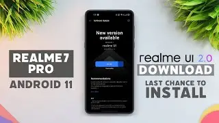 How To Download Realme Ui 2.0 Android 11 Update in Realme 7 Pro 🔥 Last Chance to Install RealmeUi2.0