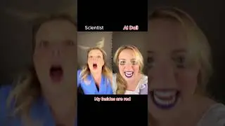 #pov the scientist has to destroy her own creation&hellip; #skit #doll #creation
