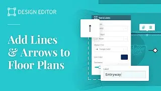 DesignFiles.co - Adding Labels, Notes and Lines to Floor Plans