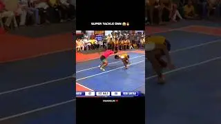 2 vs 1 super tackle onn 🔥#shorts #kabaddi #kabaddilife